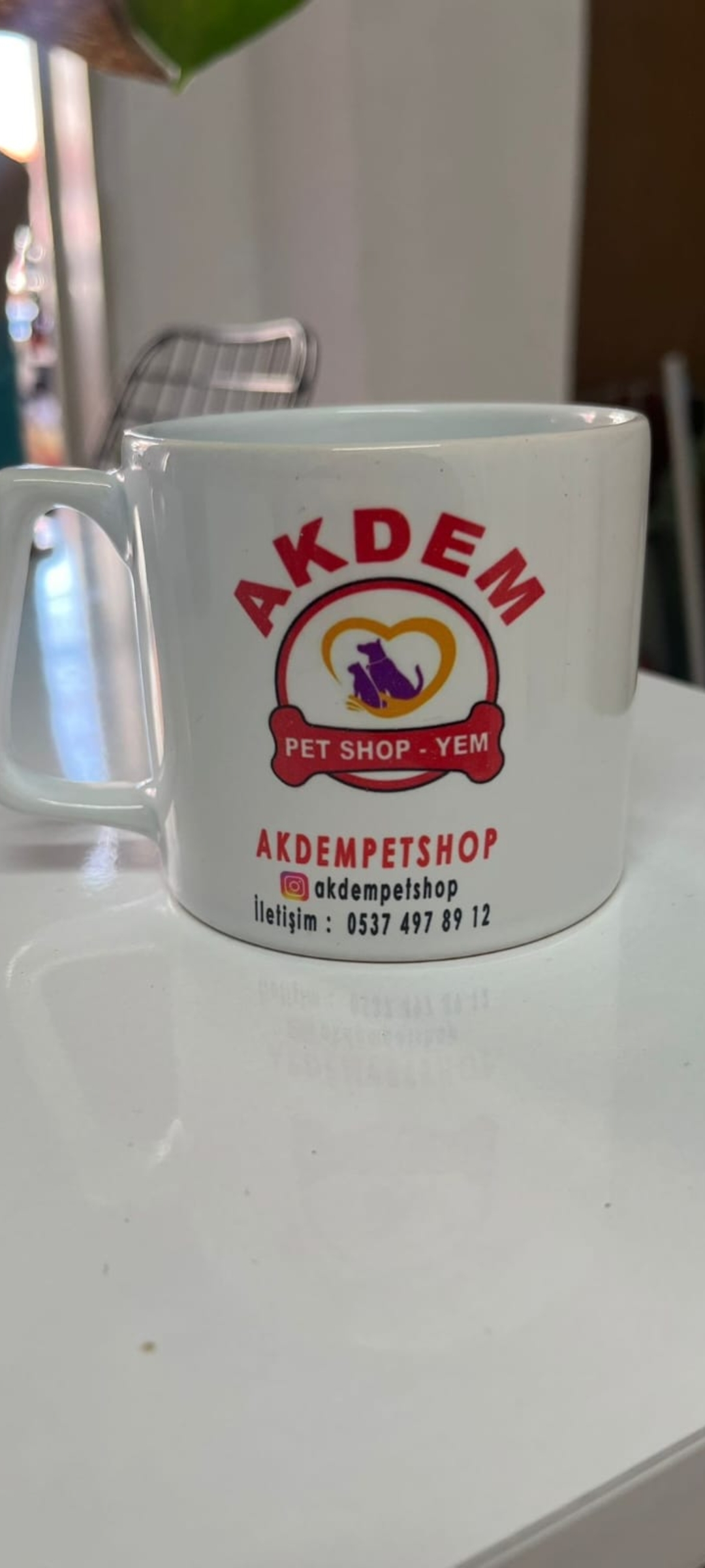 Özel baskılı kupa bardak logolu